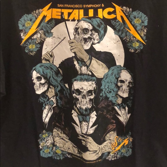 Vintage Shirts New Metallica San Francisco Symphony Sm Tshirt Poshmark